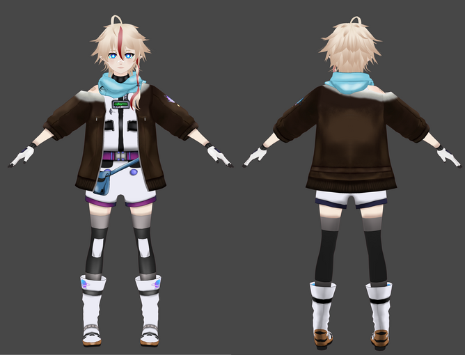 outfit(foto de vroid)