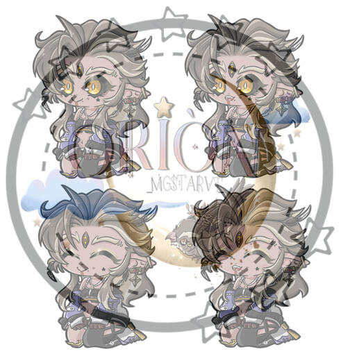 Modelo Pngtuber Orion Morningstar (Mio propio)